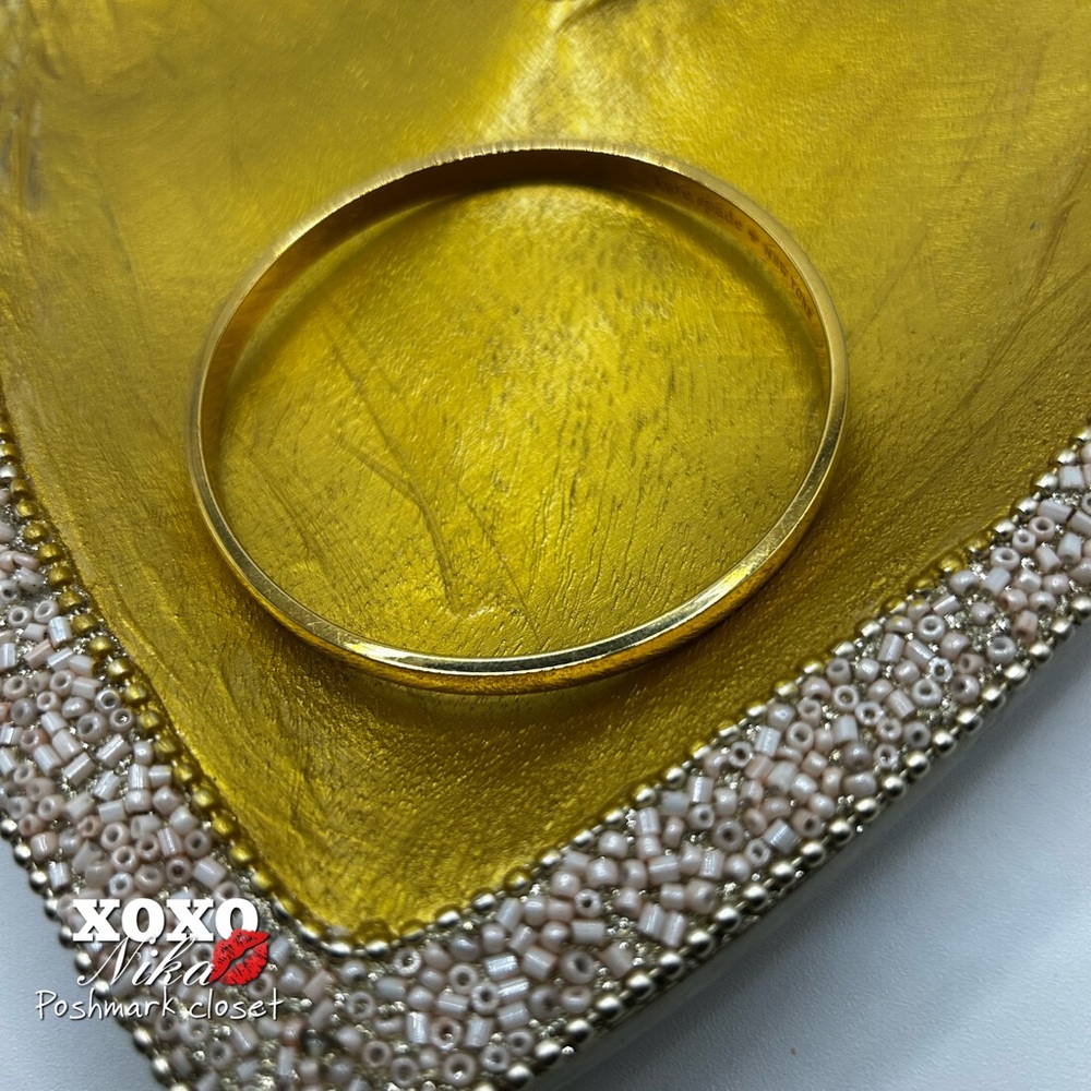 Kate Spade Gold-Tone Bangle – Size 8